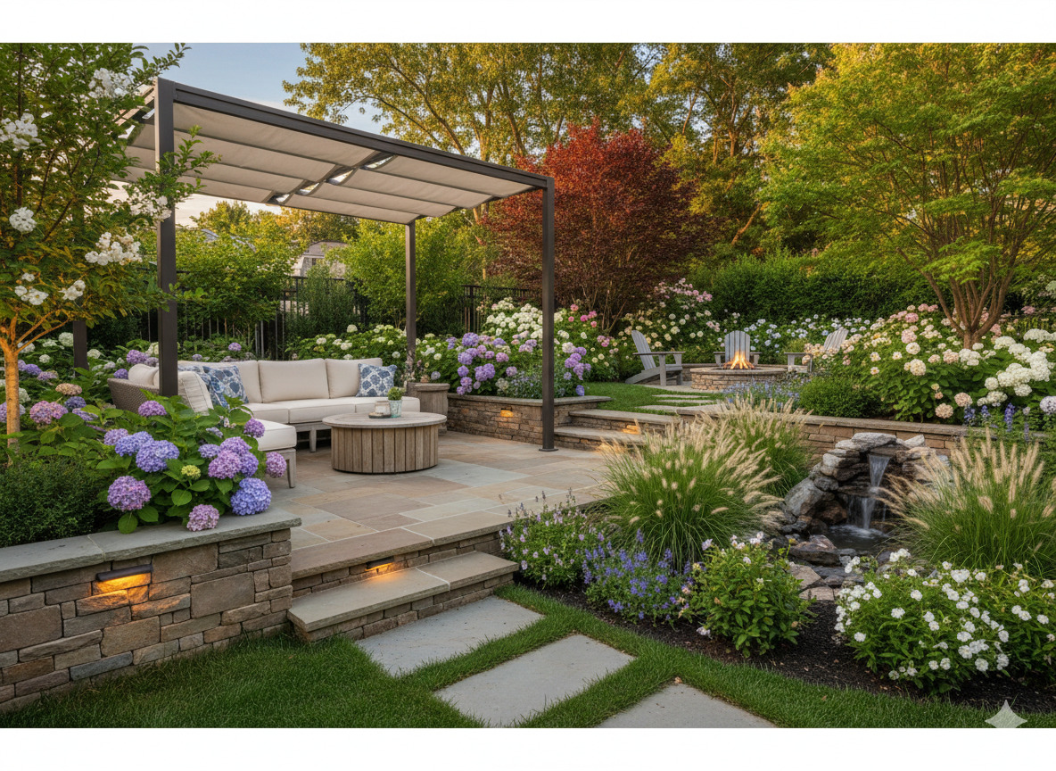 Residential landscape design service