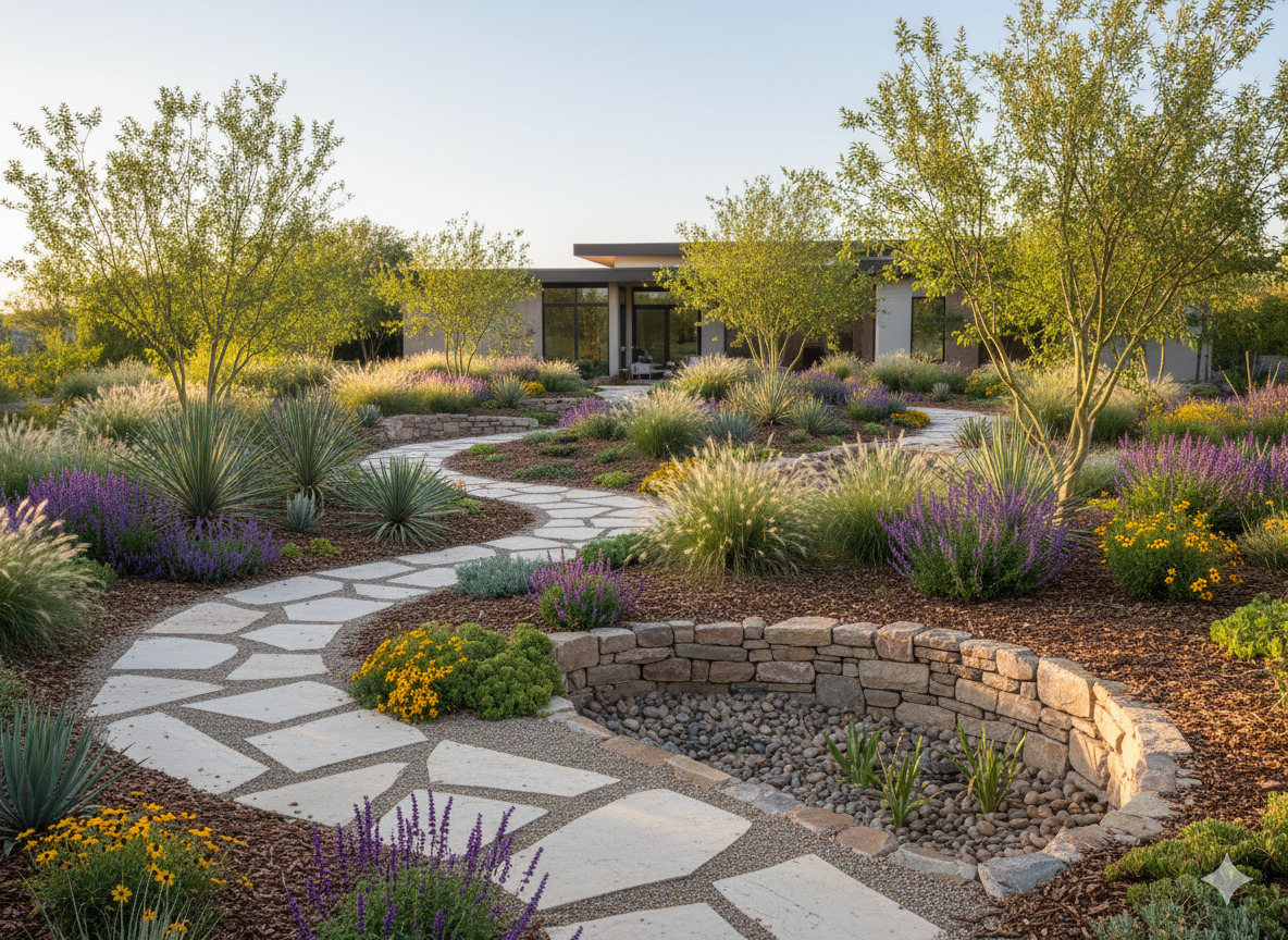 Sustainable landscape design service